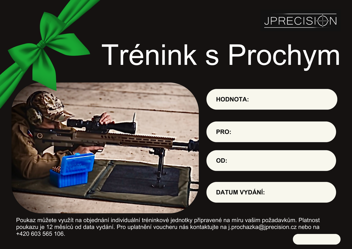 Dárkový voucher Trénink s Prochym